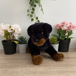Douglas black and brown stuffed animal
